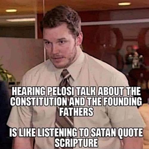 hearing pelosi talk about