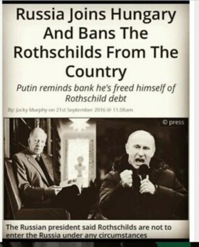 Putin ban Rothschild