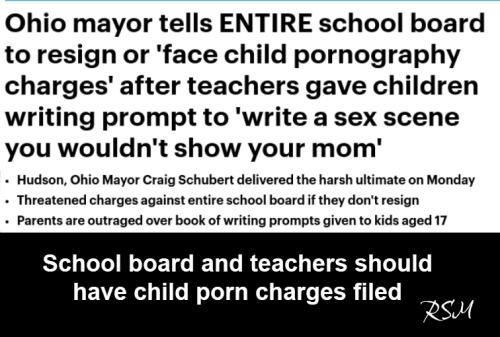 Ohio school board porn