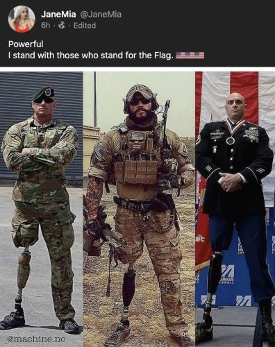 Stand for the flag