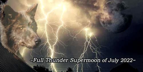 Full Thunder Supermoon of July 2022