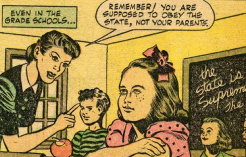 Communist-school-teacher