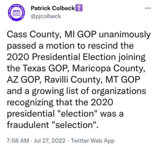 fraudulent selection