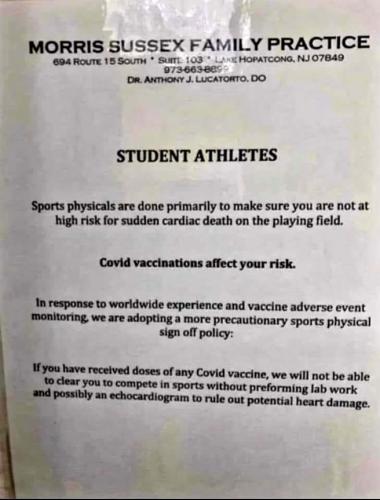 Student Athletes Sign-Off Policy