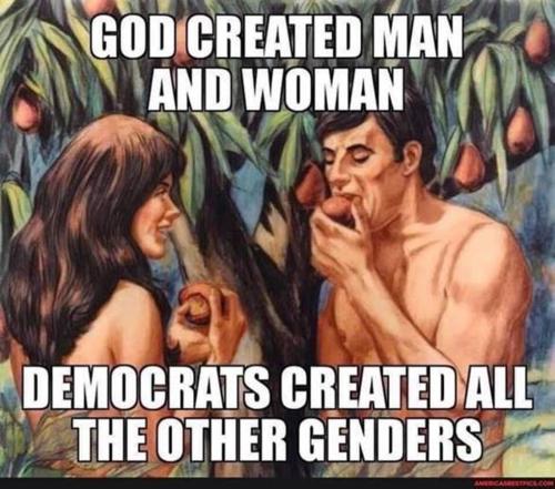 God created
