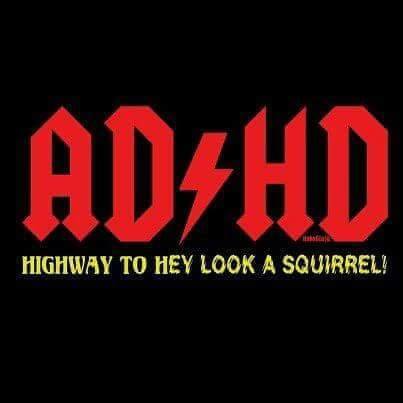 ADHD - Look at that squirrel