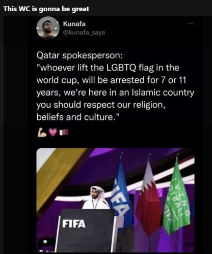 Qatar on LGBTQ