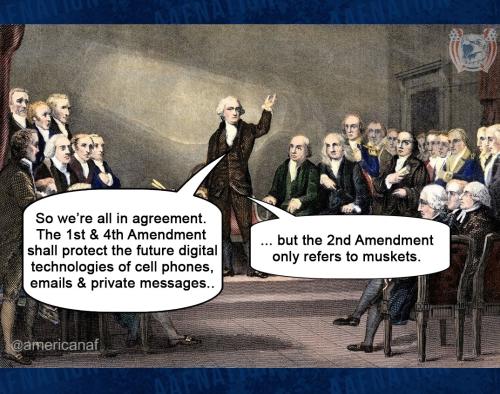 Amendments - 1st, 4th, and 2nd