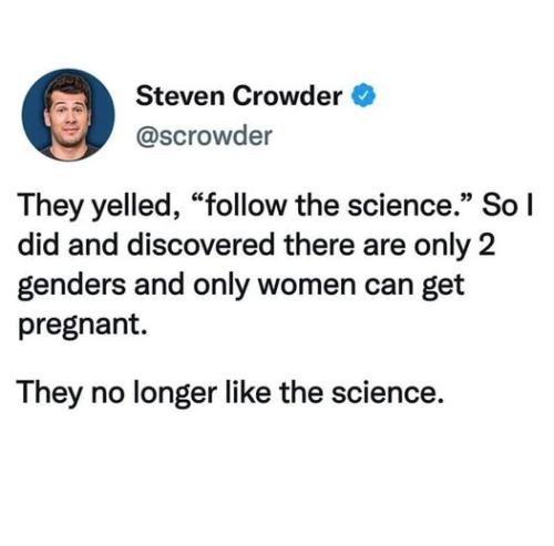 steven crowder science