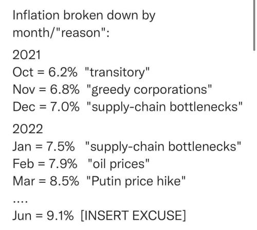 BIDEN INFLATION EXCUSES