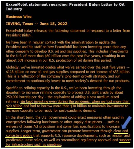 Exxon rebutal