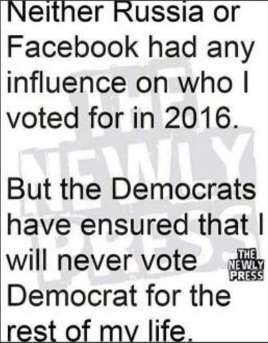 never vote Dem