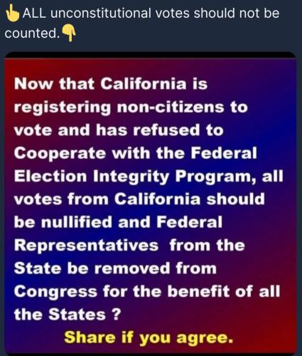 CA vote nullified