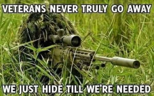 Veterans never truly go away