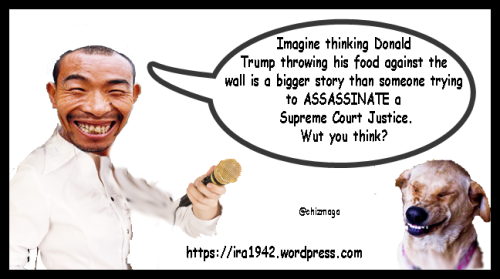 trump throwing foord