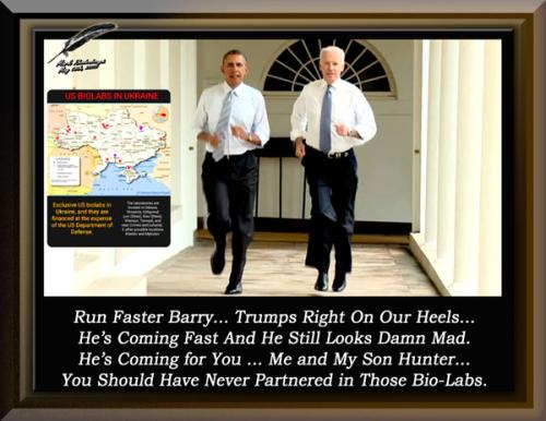 Obama ~Barry and Hunters Bio-Labs~