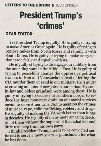 randy to desantis trump is guilty