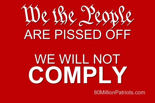 will not comply