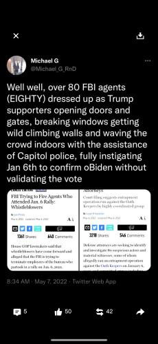 January 6th ~FBI Instigators~