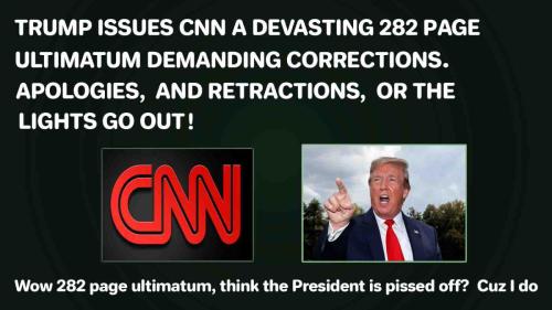 TrumpPissedAtCNN