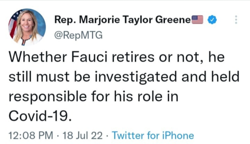 M Fauci
