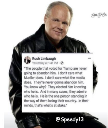 Trump standing in the way