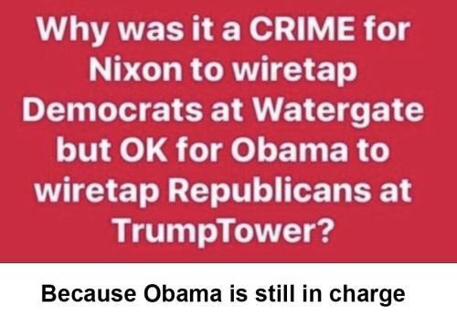 Nixon crime - Obama OK