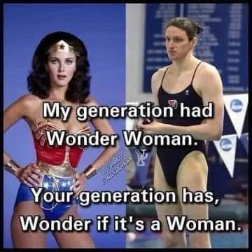 My generation had wonder woman