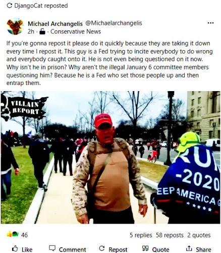 Ray Epps Repost ~FBI Instigator~