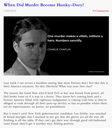 Chaplin article