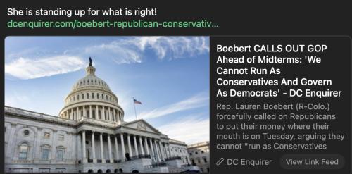 can not govern as Dems