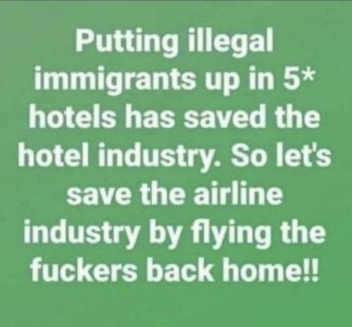 Fly illegals back home