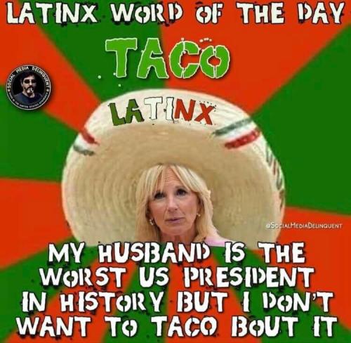 word of the day taco