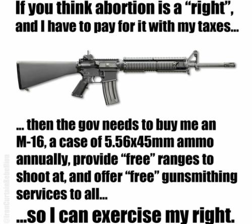 my right