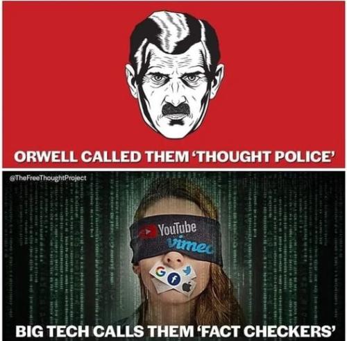 orwell thought police