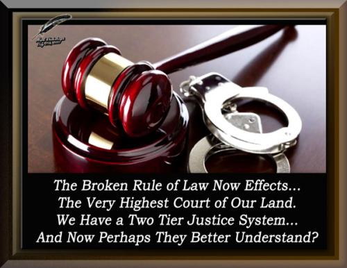 Two Tier Justice System ~Broken Rule of Law~