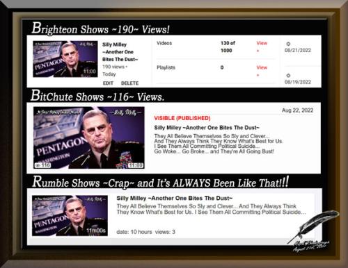 Silly Milley Video Views ~Three Site Comparison~ copy