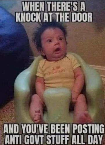 knock on door