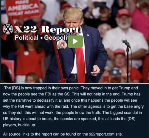 X22 Trump raid