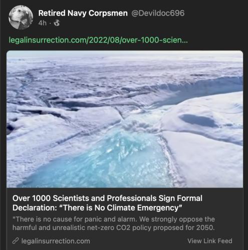no climate crisis 23