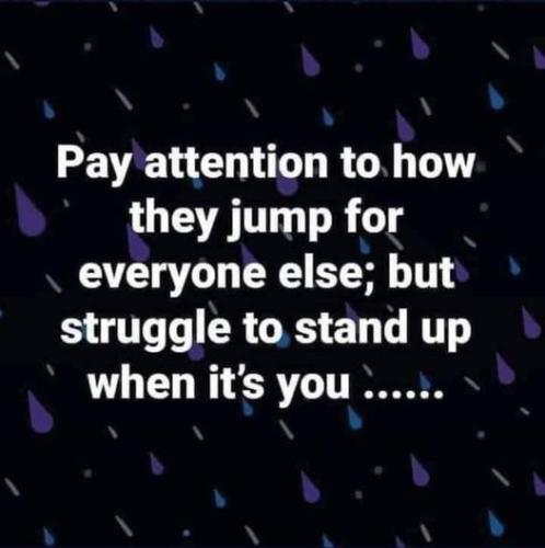 pay attention to how