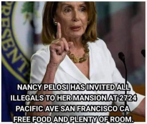 M Pelosi invite