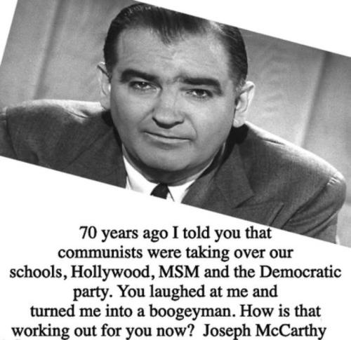 Joe McCarthy was right