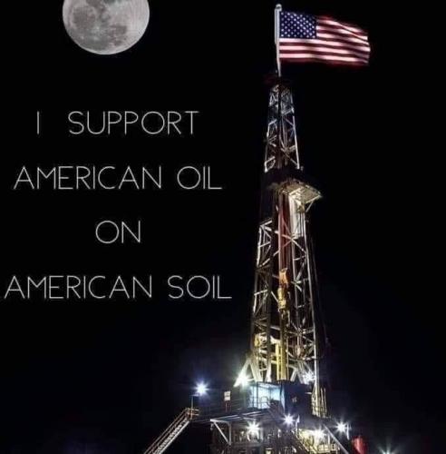 A - USE OUR OIL NOT THEIRS