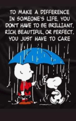 to make a difference in someones life