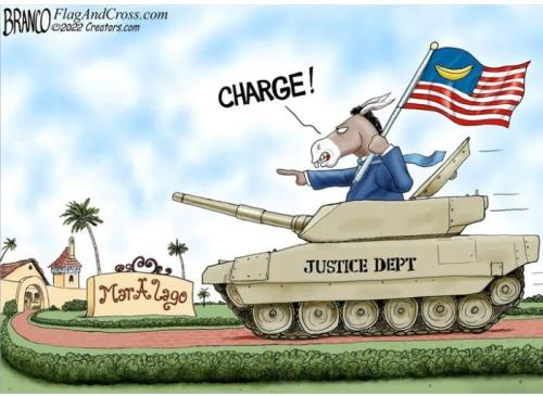 Charge DOJ on their way to your home next.