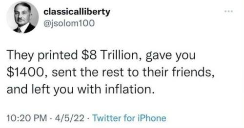 printed 8 trillion