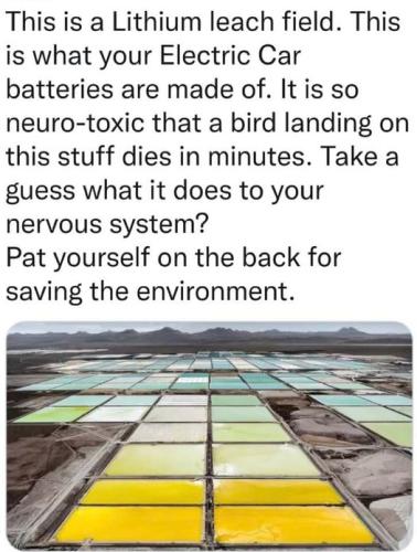 this is a lithium leach field