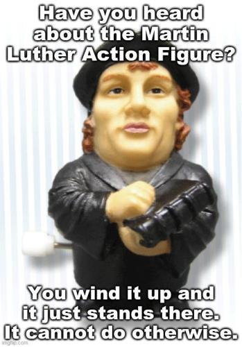 Martin Luther action figure