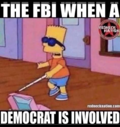 the fbi when a dem is involved